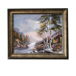 Karl Illini Original Painting Artist: Karl Illini, Canadian (1944 – 2016)